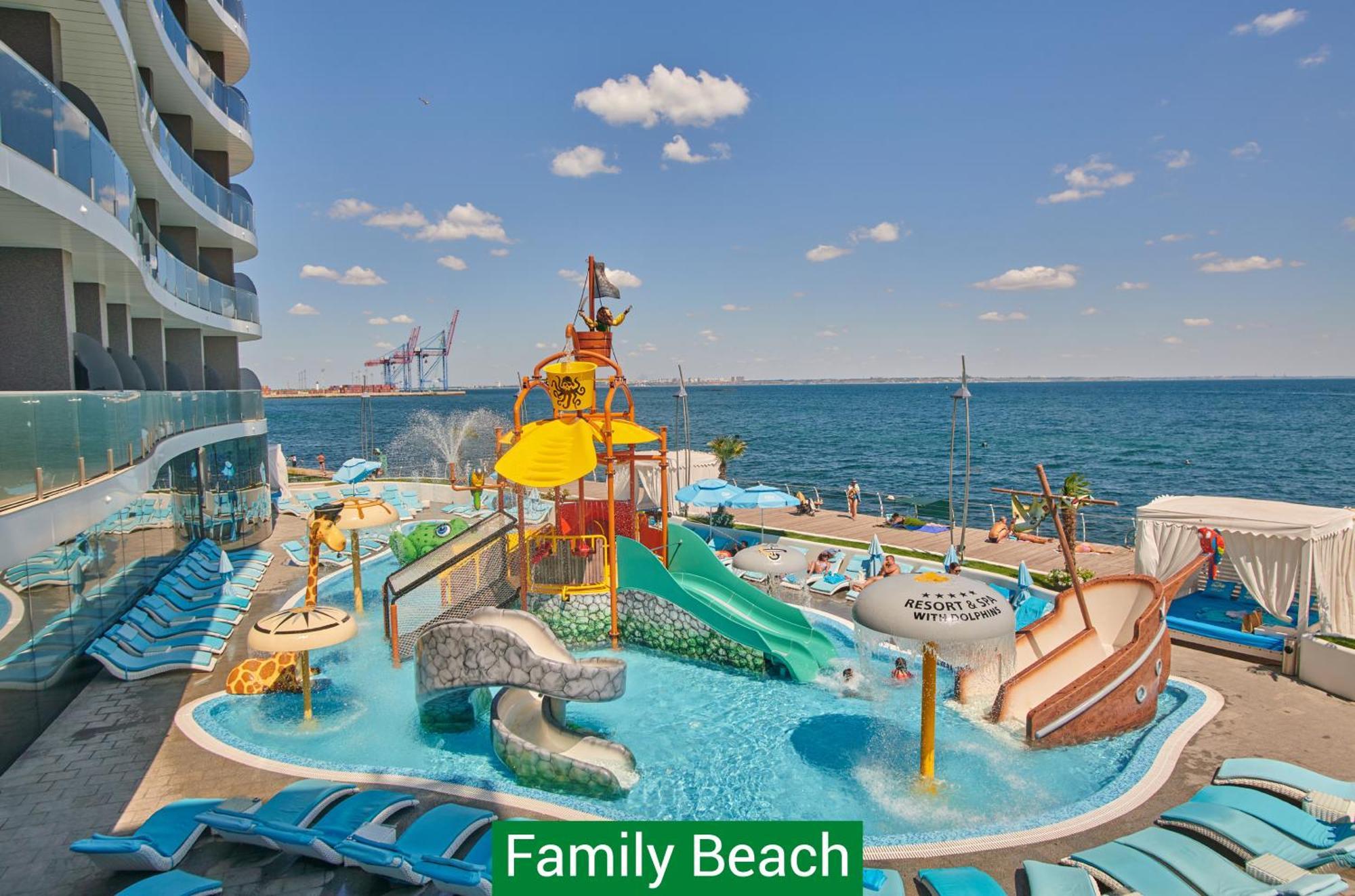 Nemo Hotel Resort & Spa Odessa Eksteriør billede Family Beach